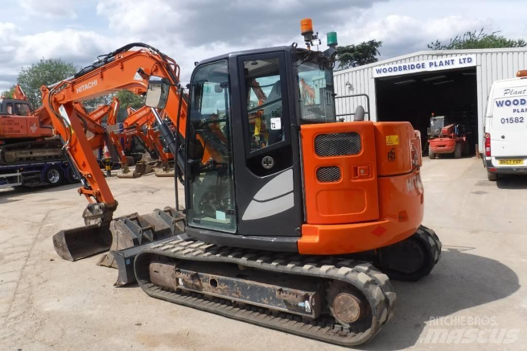 Hitachi ZX 85 US B-6 Escavadoras Midi 7t - 12t