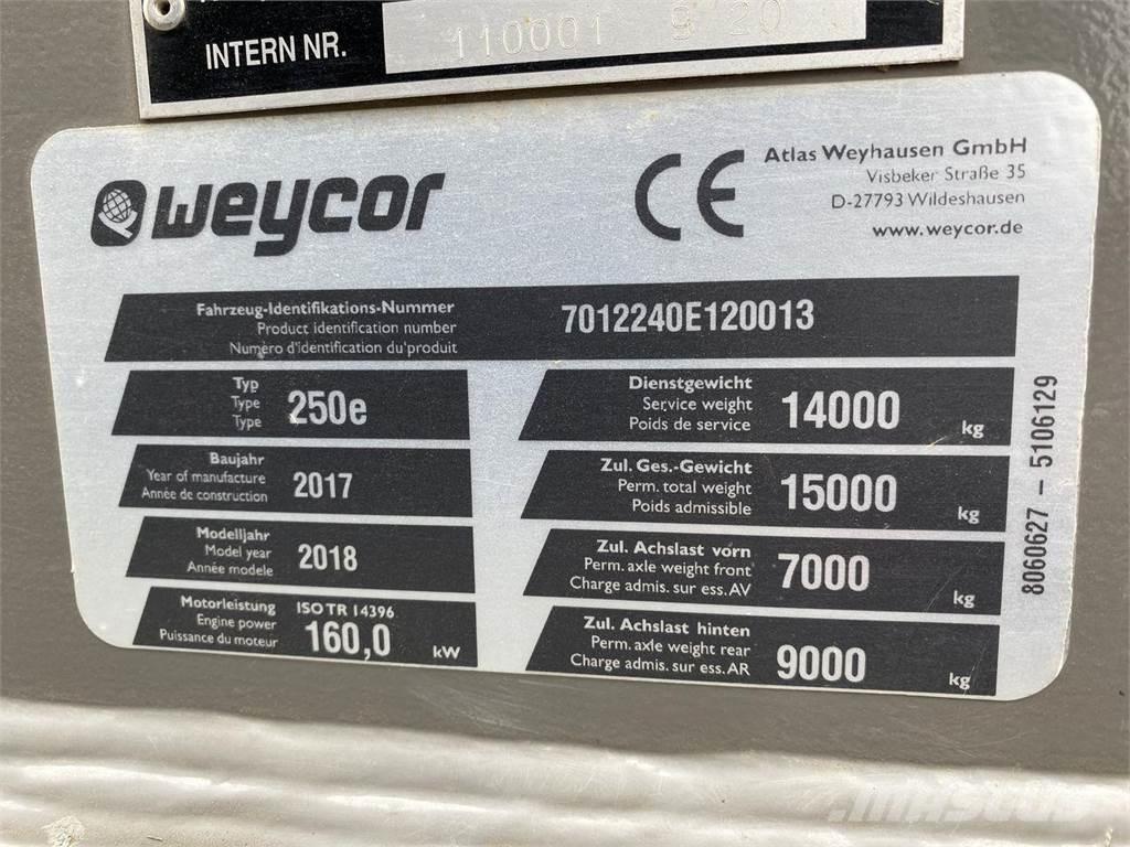 Weycor AR250E Pás carregadoras de rodas