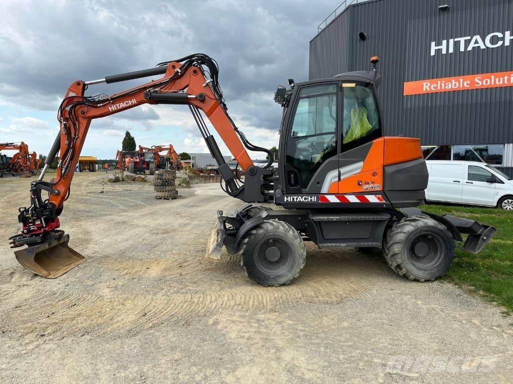 Hitachi ZX95W-7-2P Escavadoras de rodas