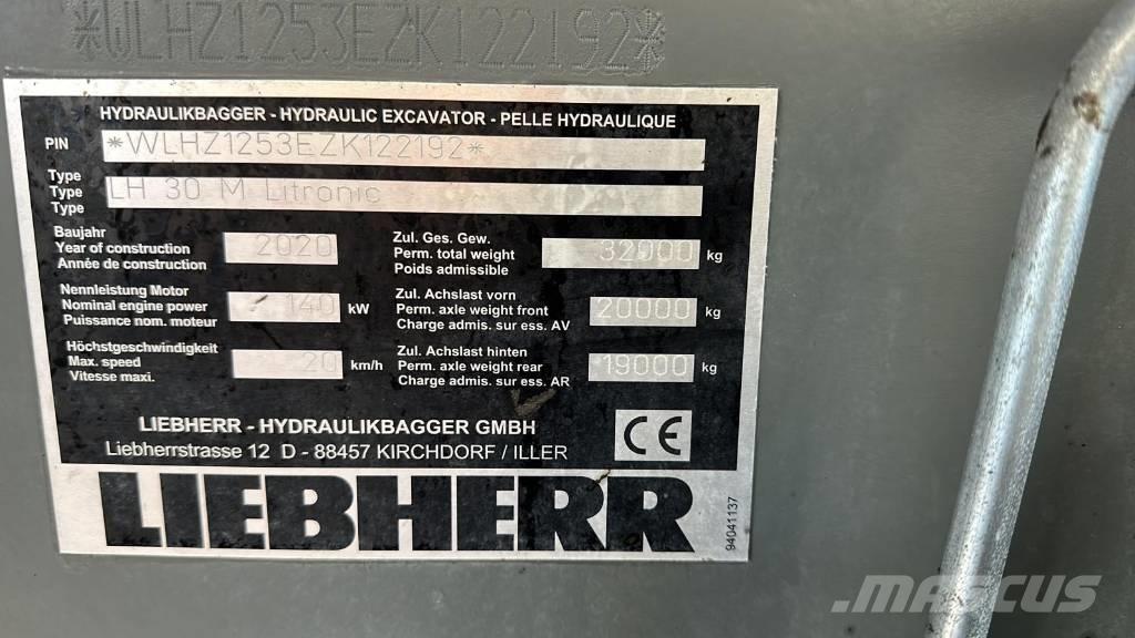 Liebherr LH 30 M Manipuladores de resíduos / indústria