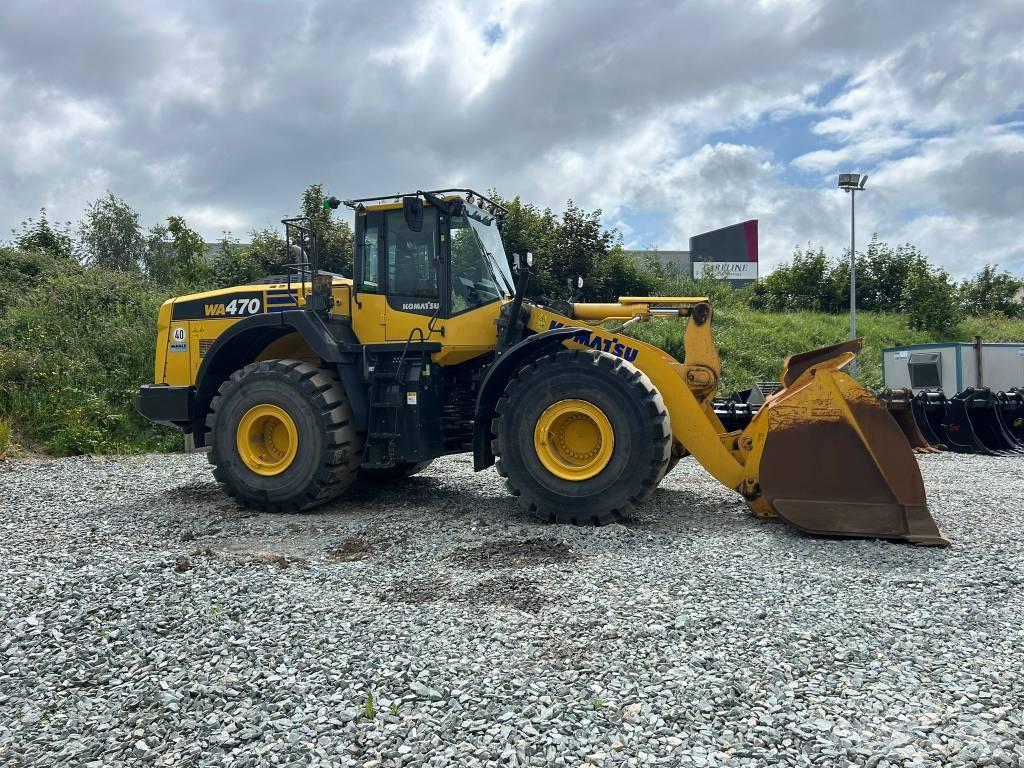 Komatsu WA470-8 Pás carregadoras de rodas
