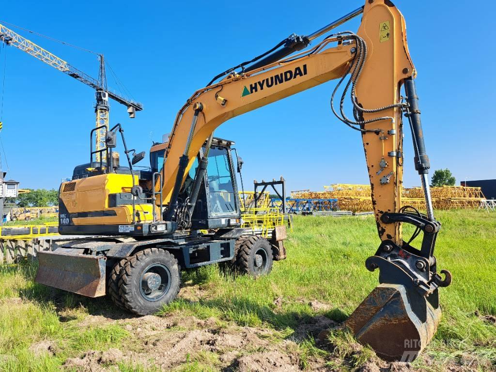 Hyundai HW140 Escavadoras de rodas