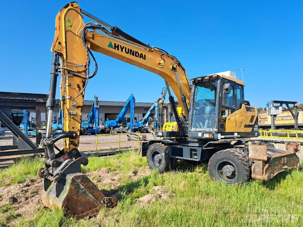 Hyundai HW140 Escavadoras de rodas