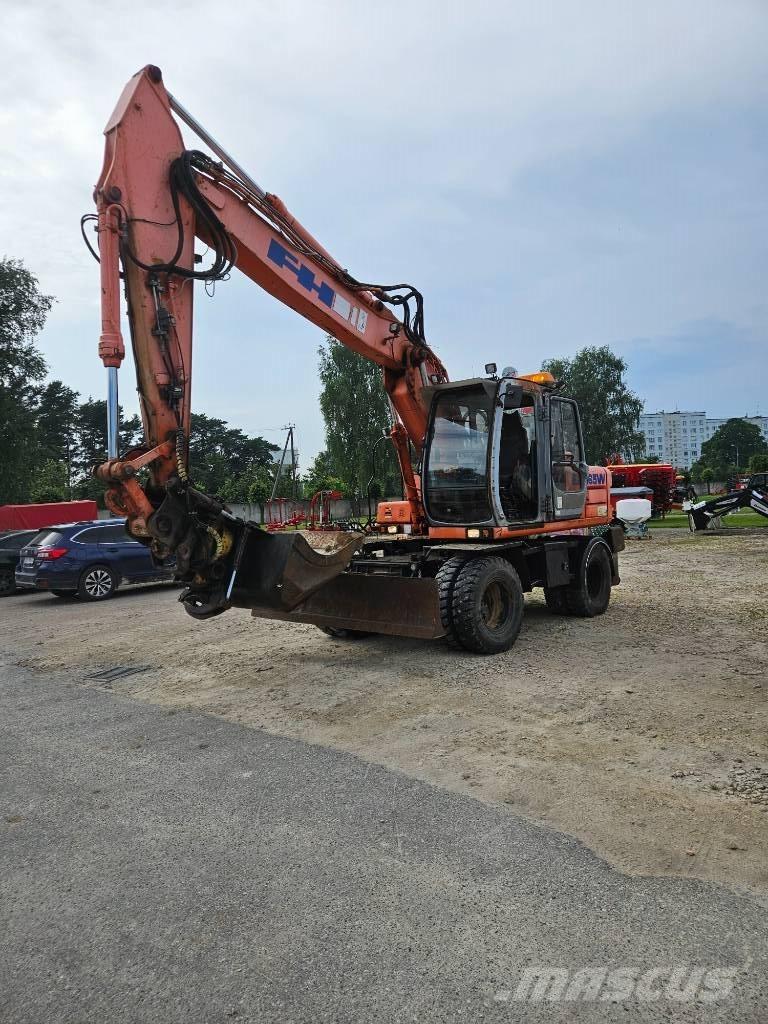 Fiat-Hitachi EX165W Escavadoras de rodas