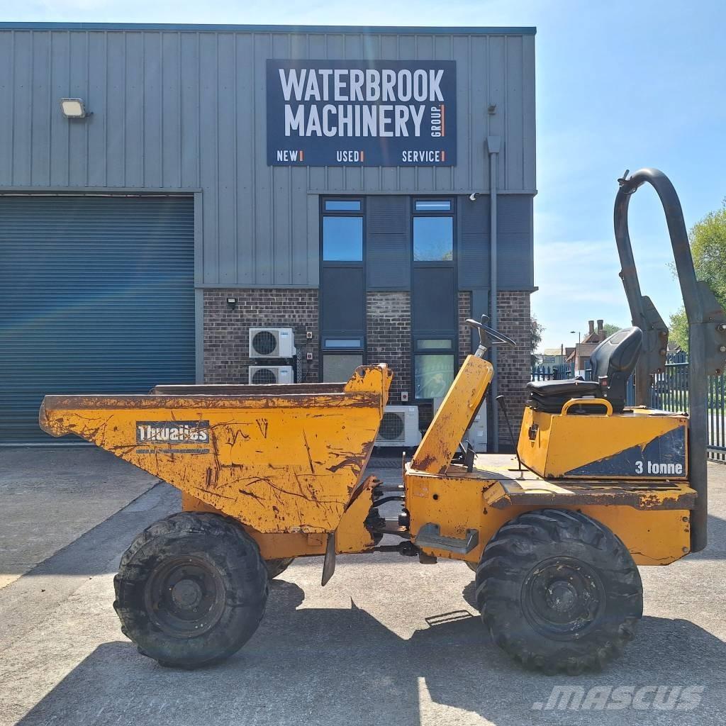 Thwaites 3 tonne Dumpers de obras