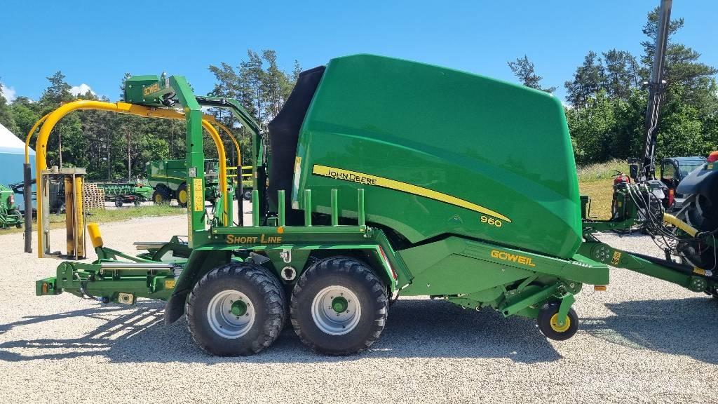 John Deere 960 Enfardadeira de rolos