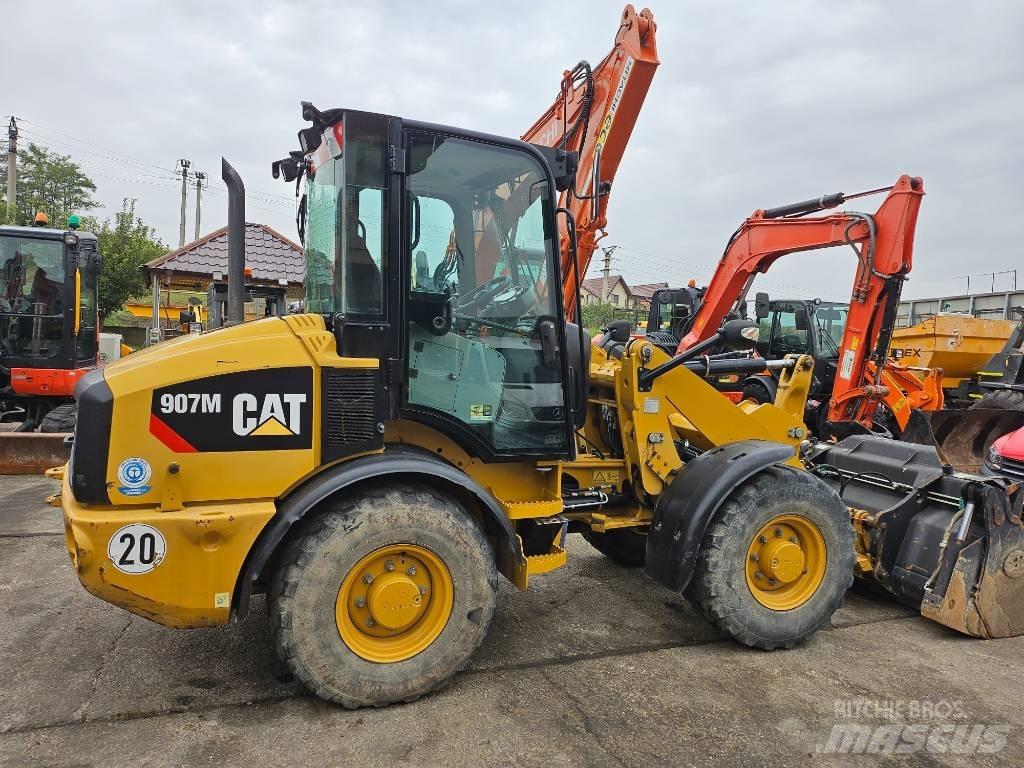 CAT 907M Pás carregadoras de rodas