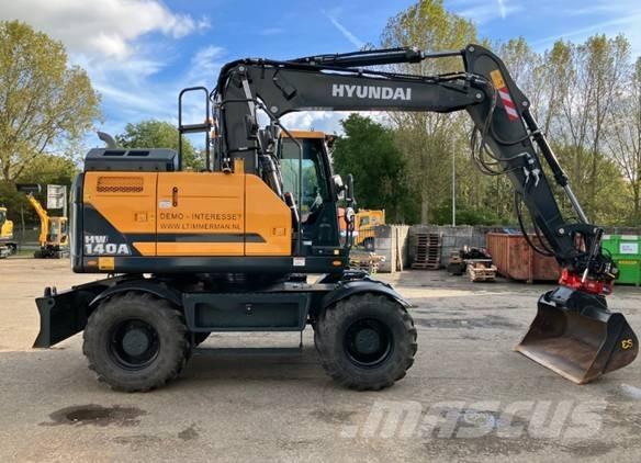 Hyundai HW140A Escavadoras de rodas