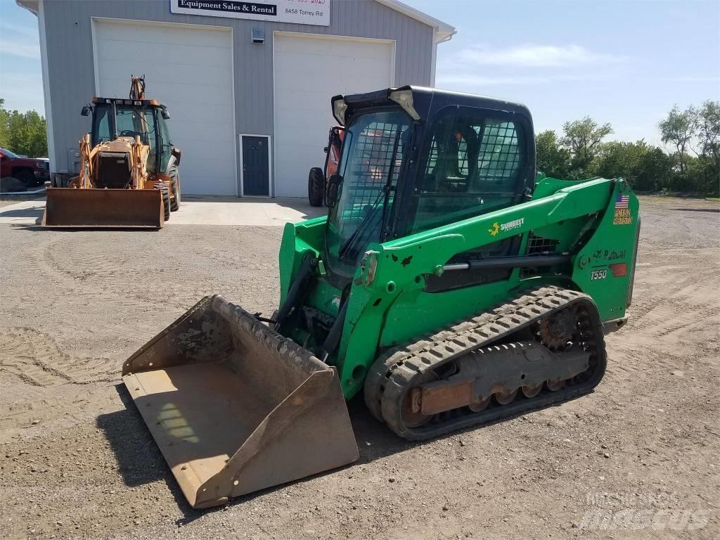 Bobcat T550 Carregadoras de direcção deslizante