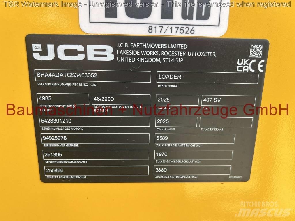 JCB 407 Klima -Demo- Pás carregadoras de rodas