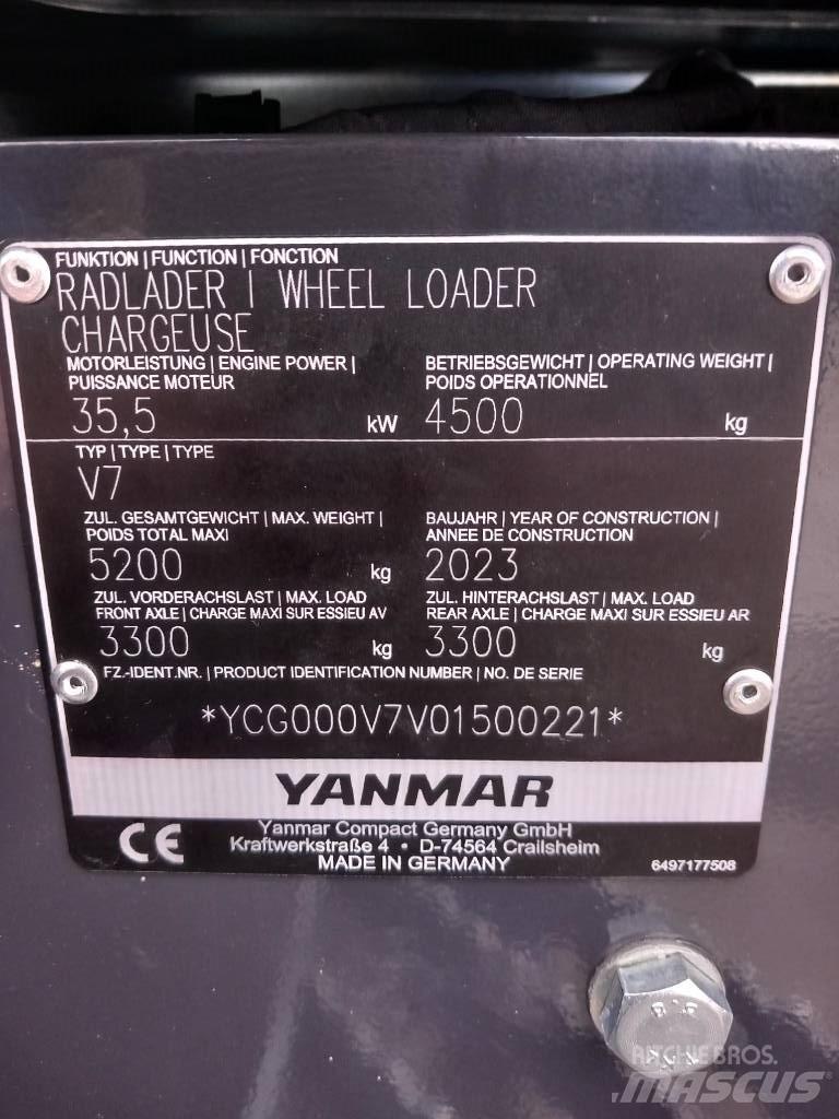 Yanmar V 7 Retroescavadoras