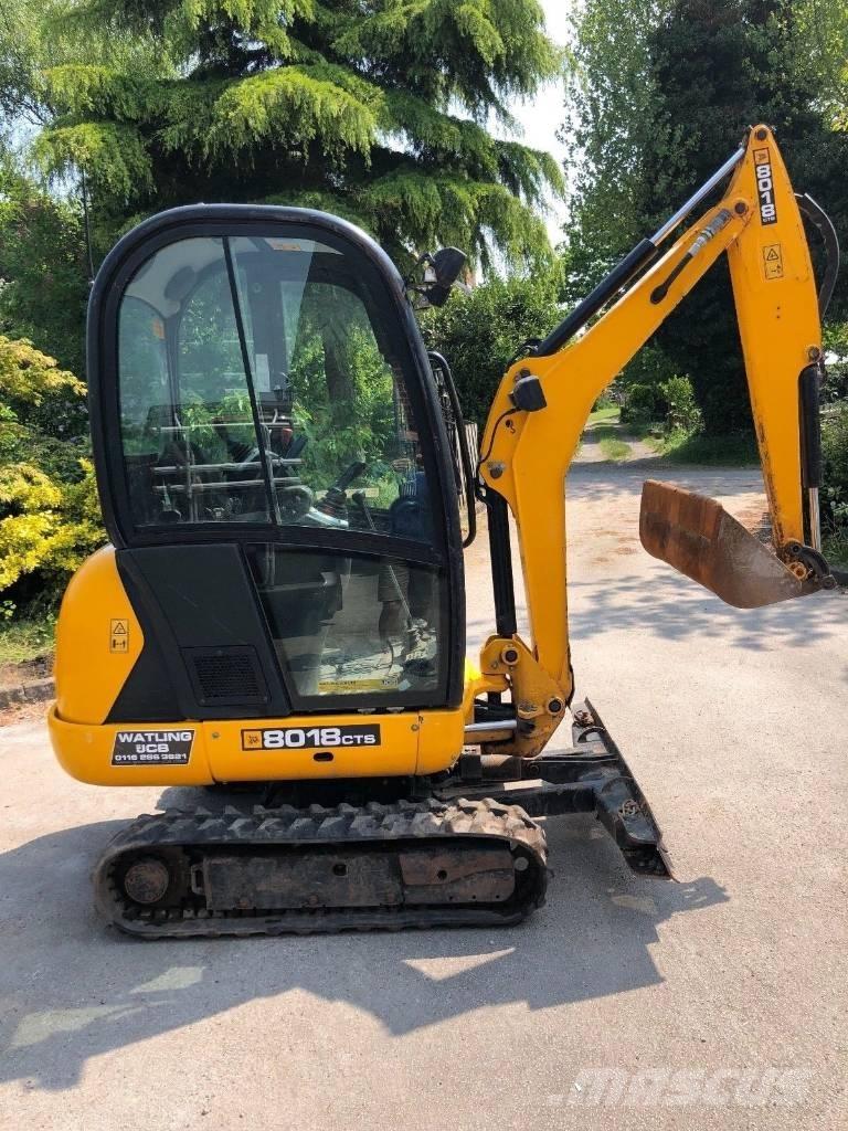 JCB 8018 CTS Mini Escavadoras <7t