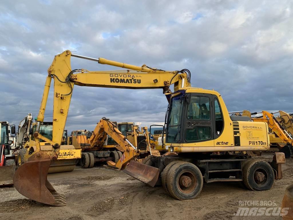 Komatsu PW 170 ES Escavadoras de rodas