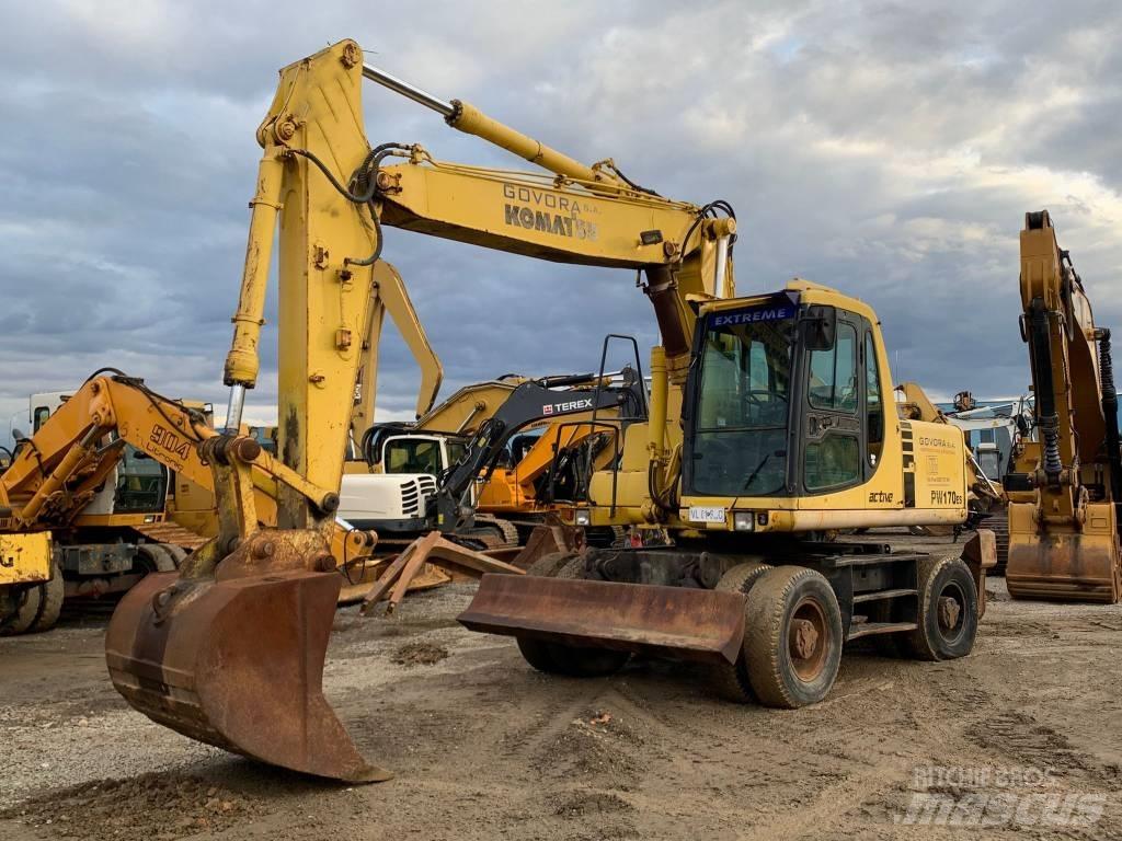Komatsu PW 170 ES Escavadoras de rodas