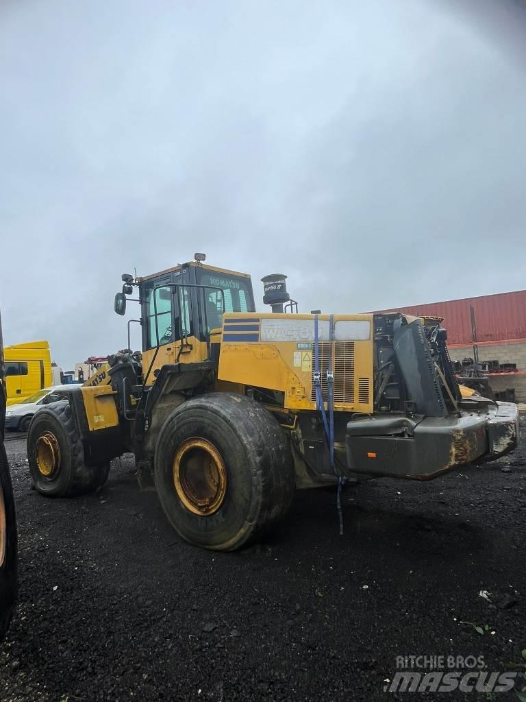 Komatsu WA 480-6 Pás carregadoras de rodas
