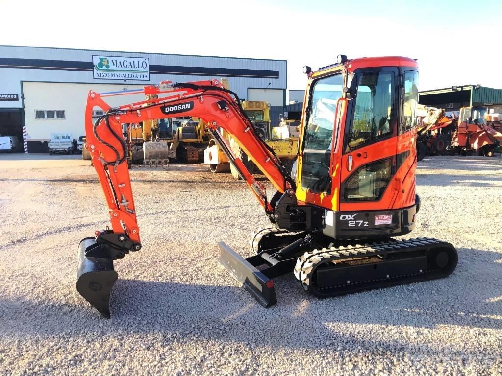 Doosan DX 27 Z Mini Escavadoras <7t