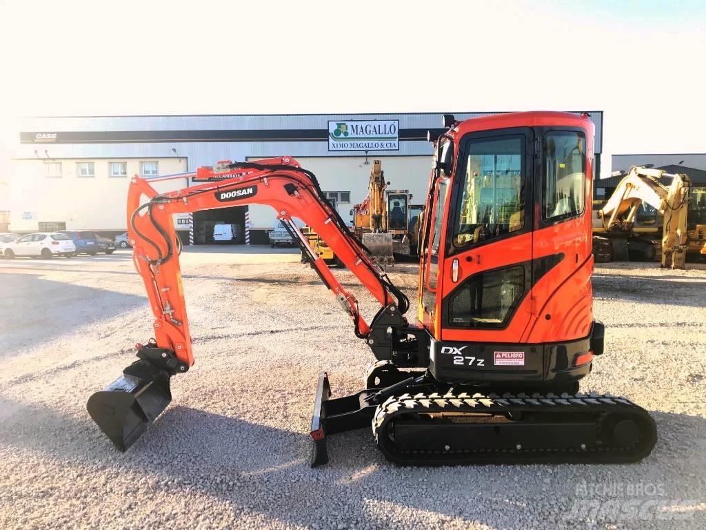 Doosan DX 27 Z Mini Escavadoras <7t