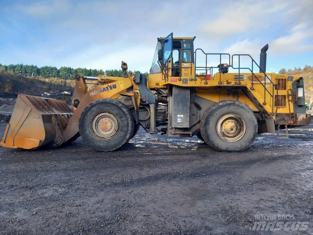 Komatsu WA 600-6 Pás carregadoras de rodas