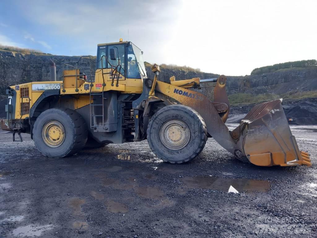 Komatsu WA 600-6 Pás carregadoras de rodas