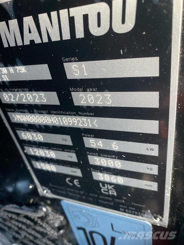 Manitou MT730H Manipuladores telescópicos