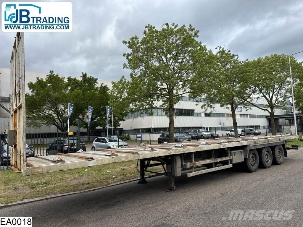 Samro open laadbak Semi Reboques estrado/caixa aberta