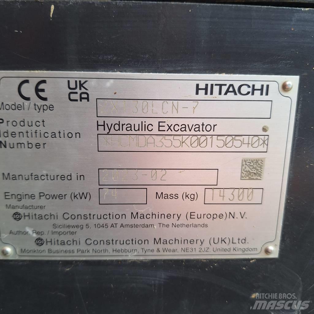 Hitachi ZX 130 LC N Escavadoras de rastos