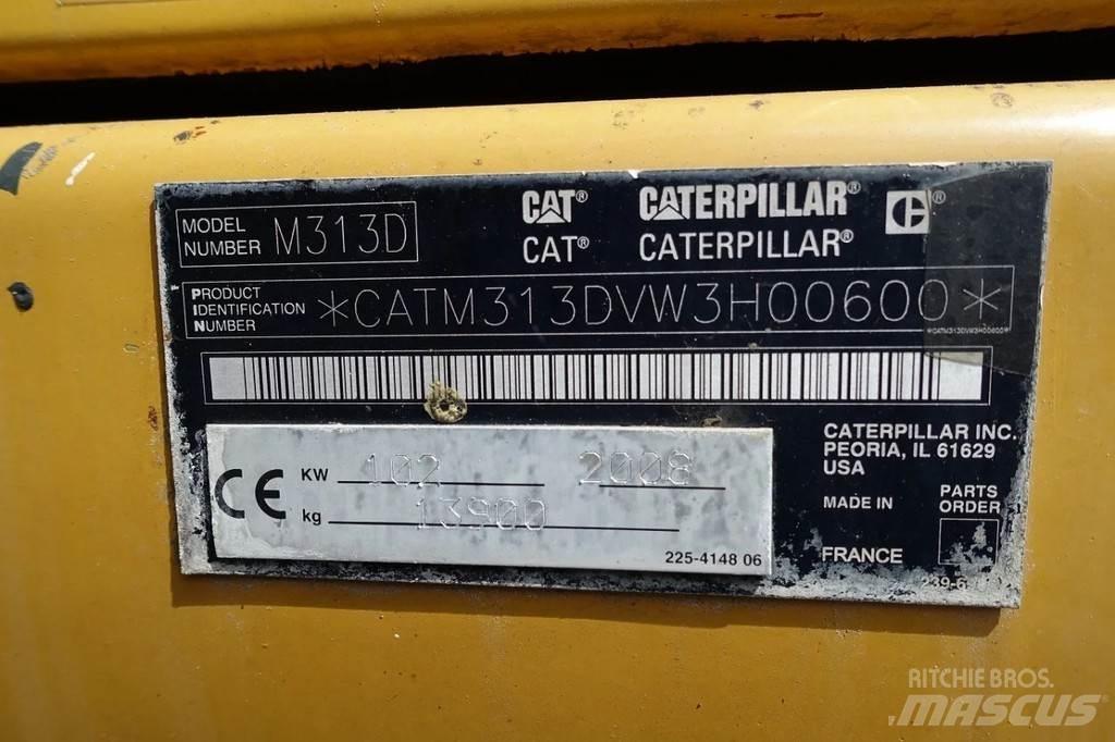 CAT M313 D Escavadoras de rodas
