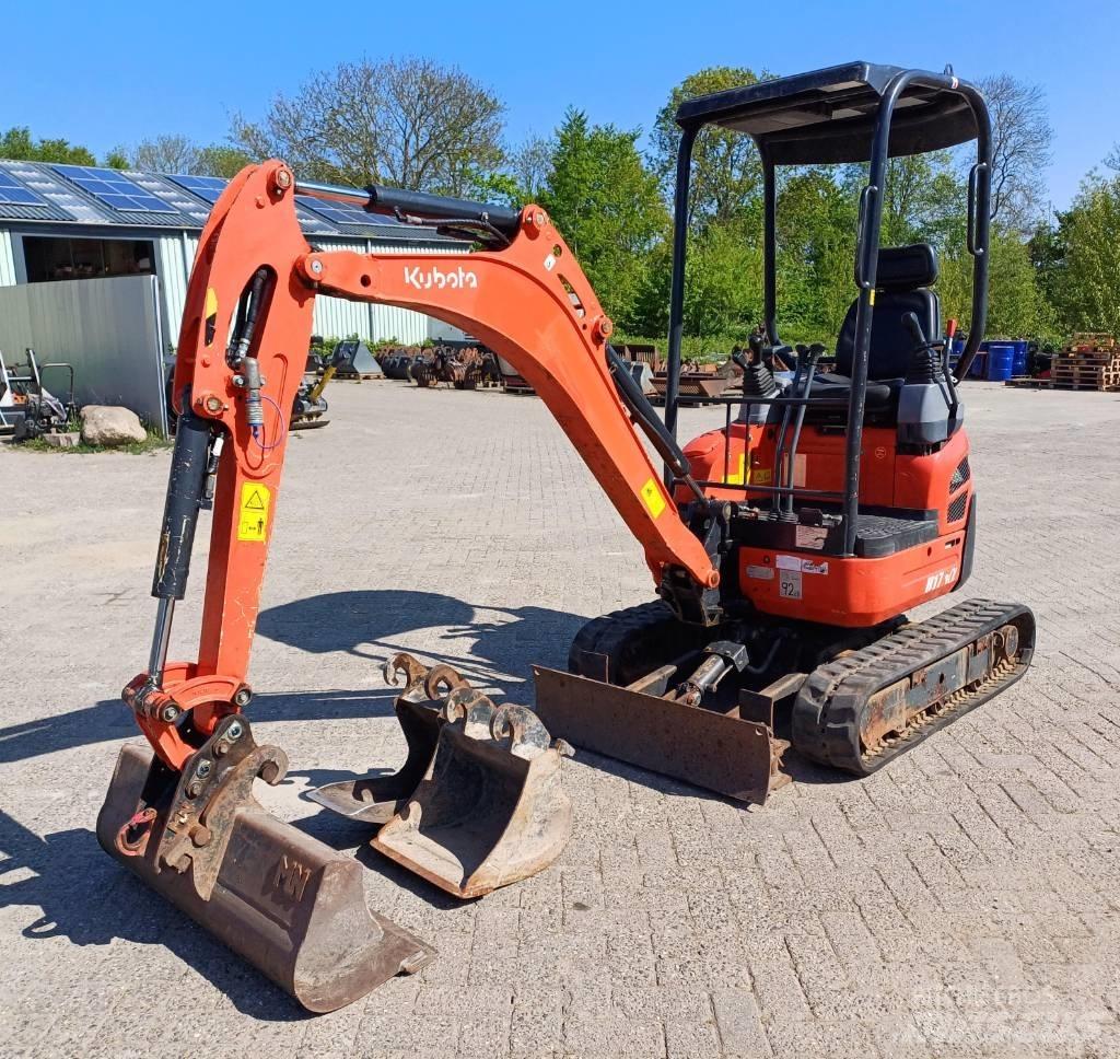 Kubota U 17-3 Mini Escavadoras <7t