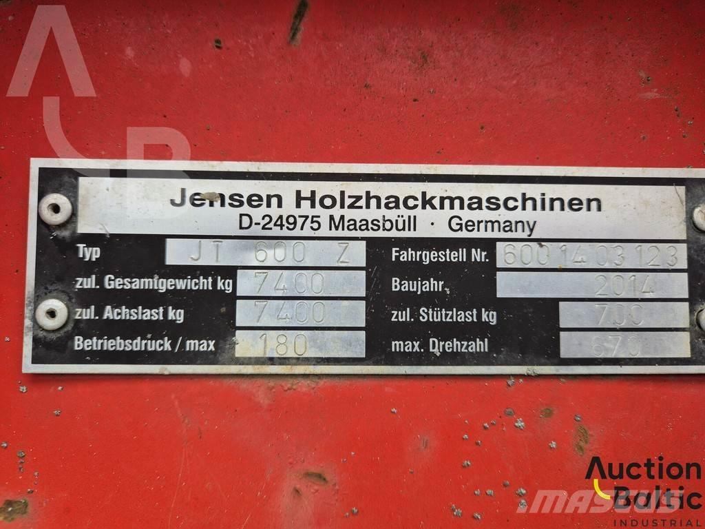 Jensen JT 600 Z Estilhaçadoras florestais