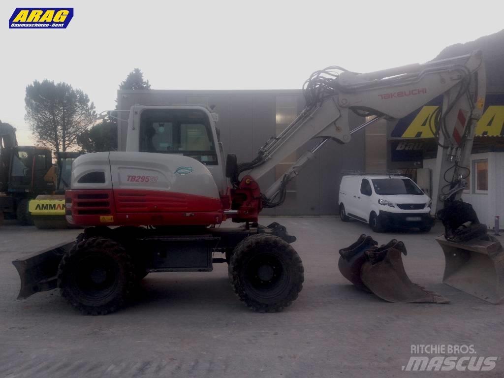 Takeuchi TB 295 W Escavadoras de rodas