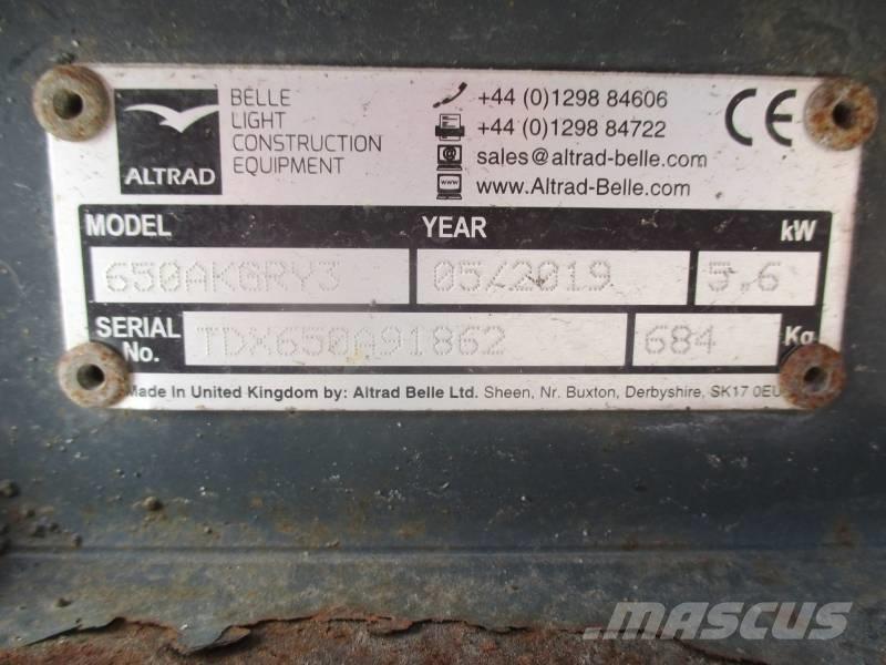 Altrad TDX650A Cilindros Compactadores - Outros
