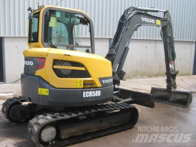 Volvo ECR 58 D Mini Escavadoras <7t