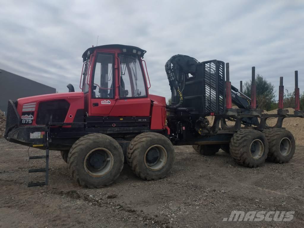 Komatsu 875 Forwarders florestais