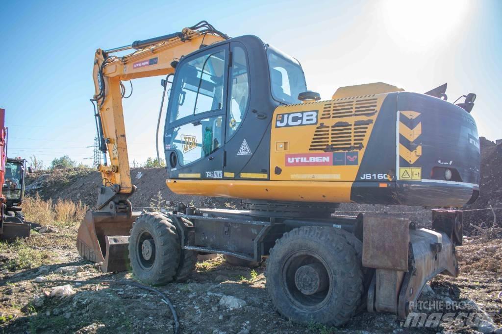 JCB JS160W Escavadoras de rodas