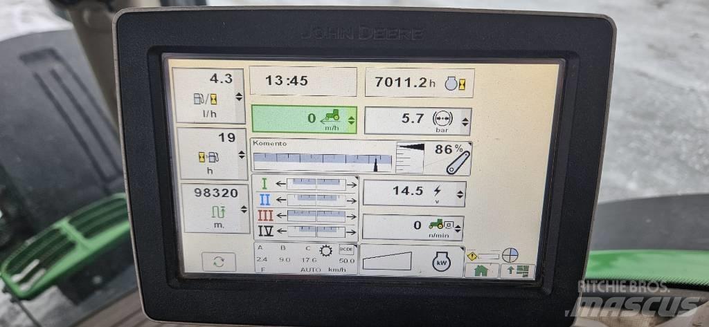 John Deere 7230 R Tratores Agrícolas usados