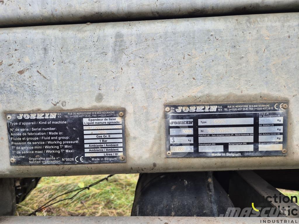 Joskin 11000S Tipper trailers