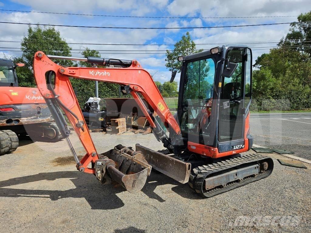 Kubota U 27 Mini Escavadoras <7t