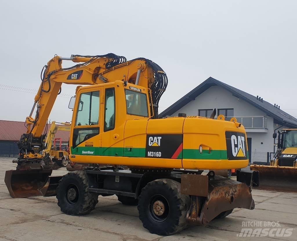 CAT M 316 D Escavadoras de rodas