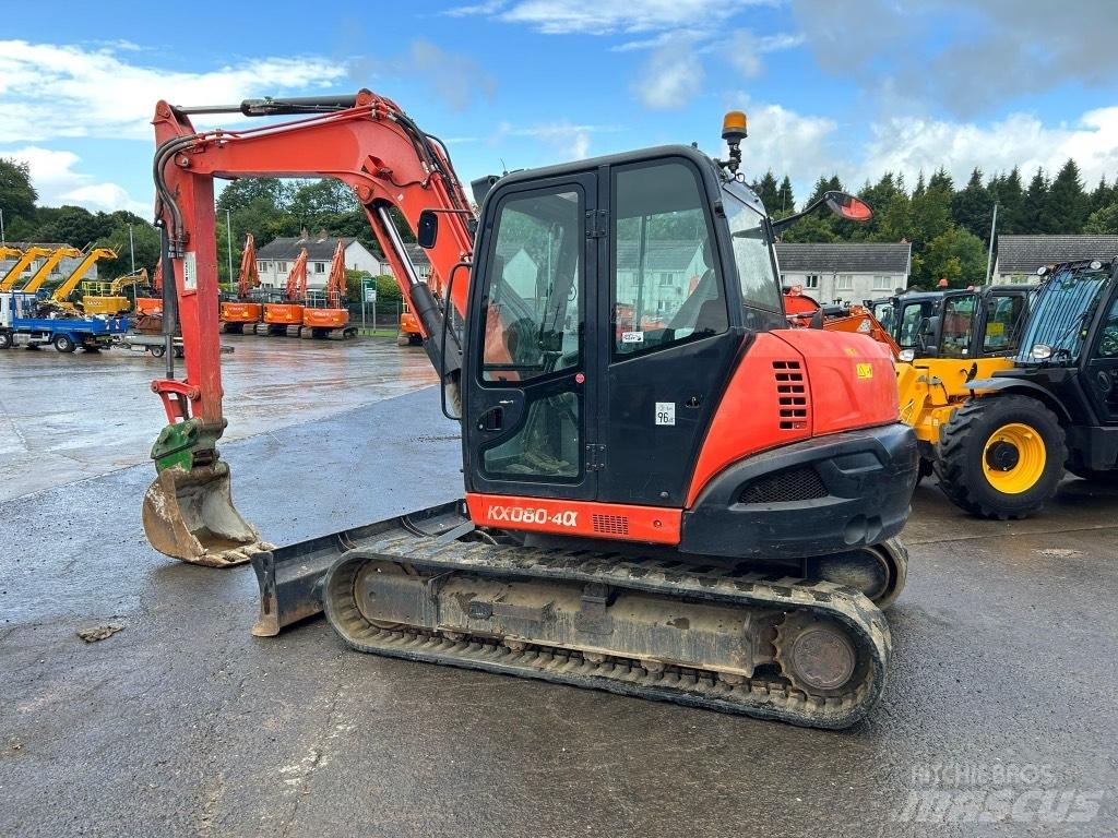 Kubota KX080-4 Escavadoras Midi 7t - 12t