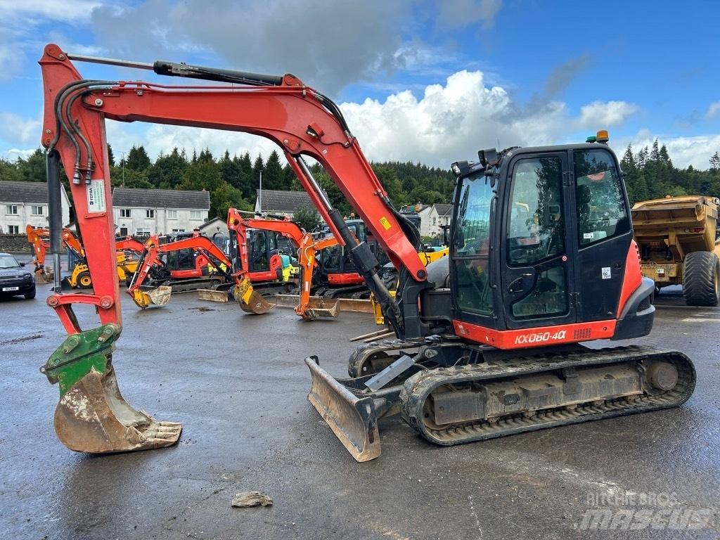 Kubota KX080-4 Escavadoras Midi 7t - 12t
