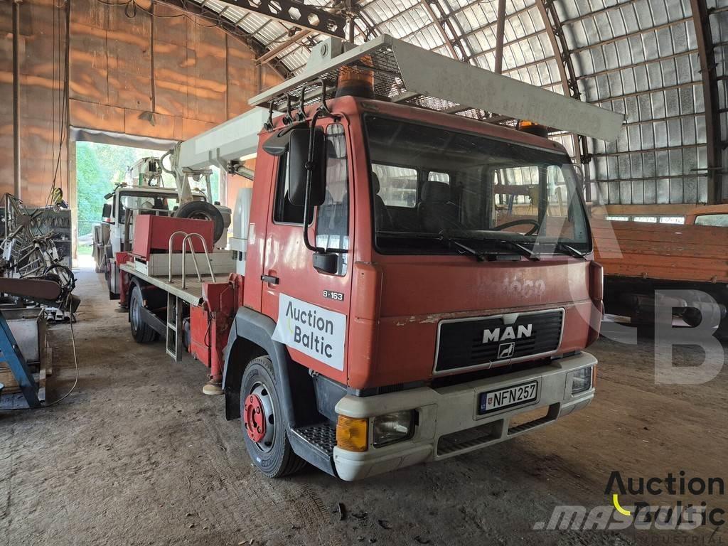 MAN 8.163 Plataformas aéreas montadas em camião