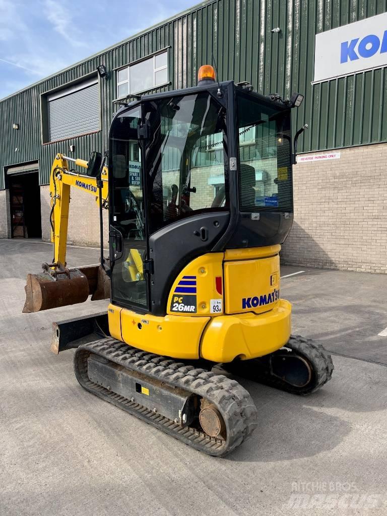 Komatsu PC26MR-5 Mini Escavadoras <7t