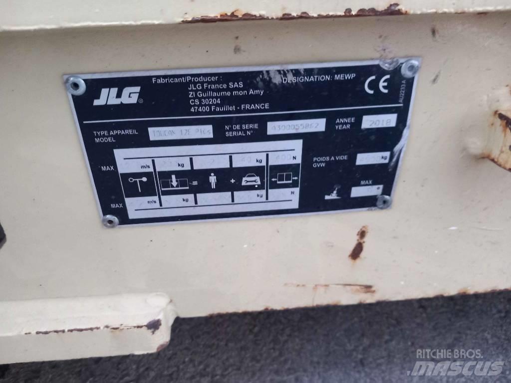 JLG Toucan 12 E Plus Elevadores braços articulados
