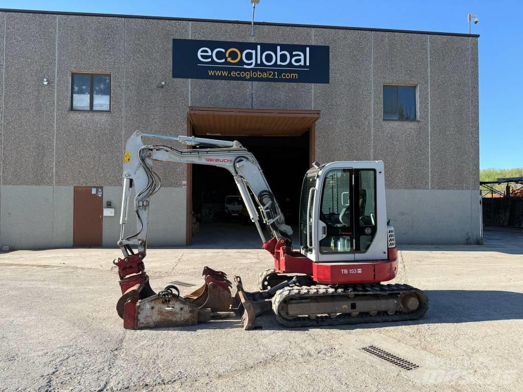 Takeuchi TB 153 FR Mini Escavadoras <7t