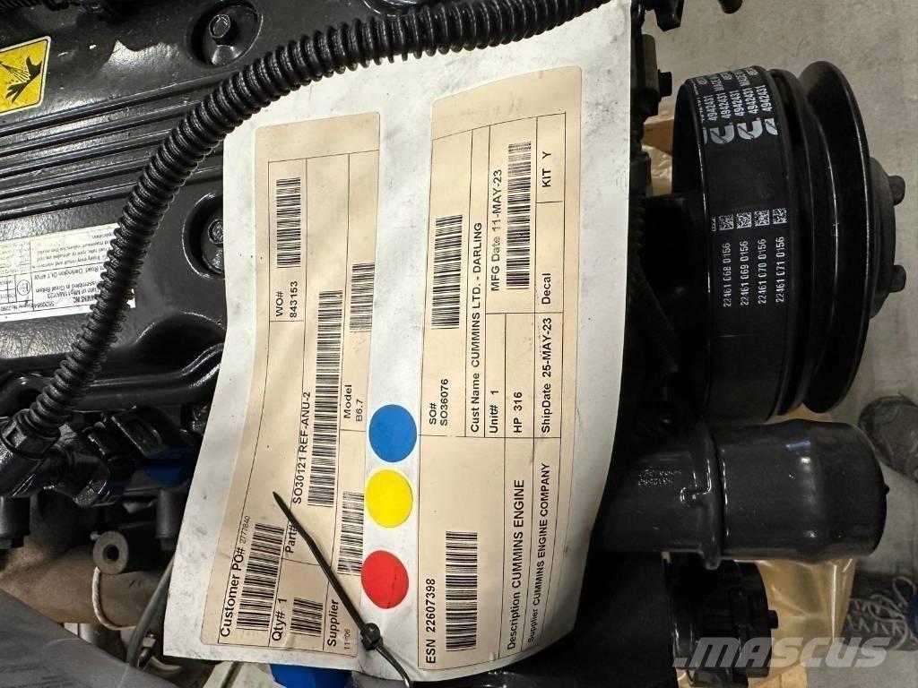 Cummins B6.7 FR95272 Agricultura - Outros
