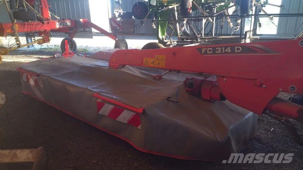 Kuhn FC 314 D FF Corta-Relvas montadas e arrastadas