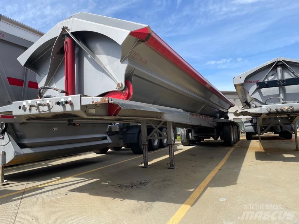  OSW 4 Axle Side Dump Reboques basculantes