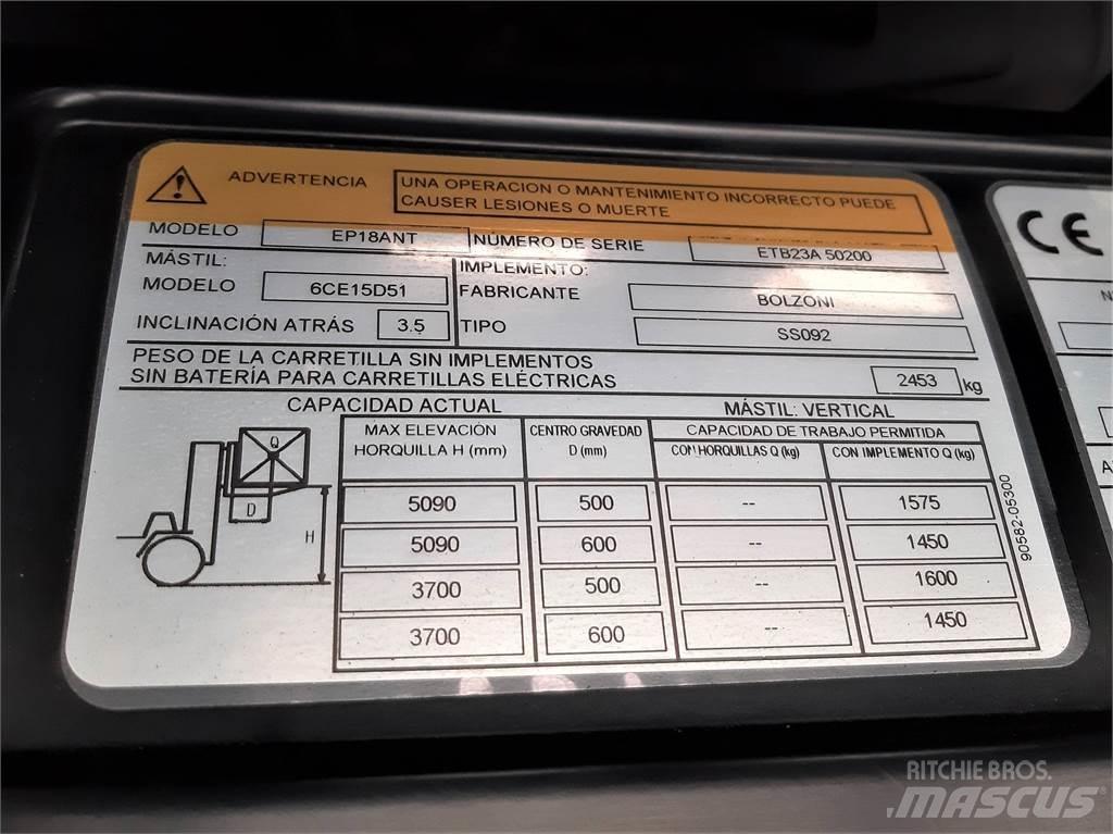 CAT EP18ANT Empilhadores eléctricos