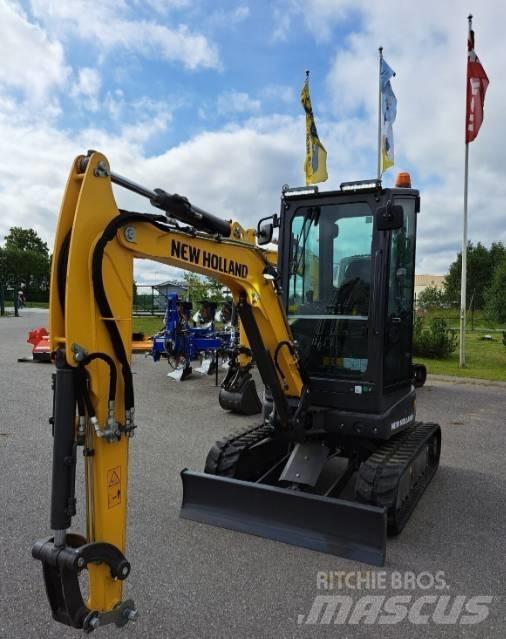 New Holland E25D Mini Escavadoras <7t