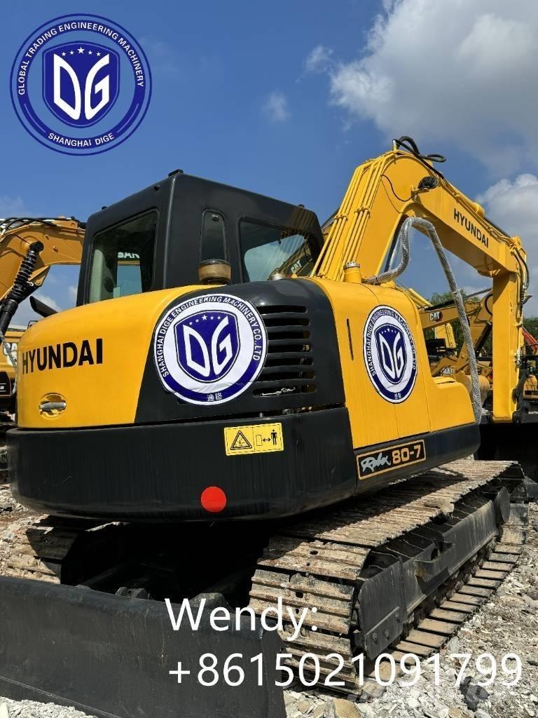 Hyundai 80-7 Escavadoras de rastos